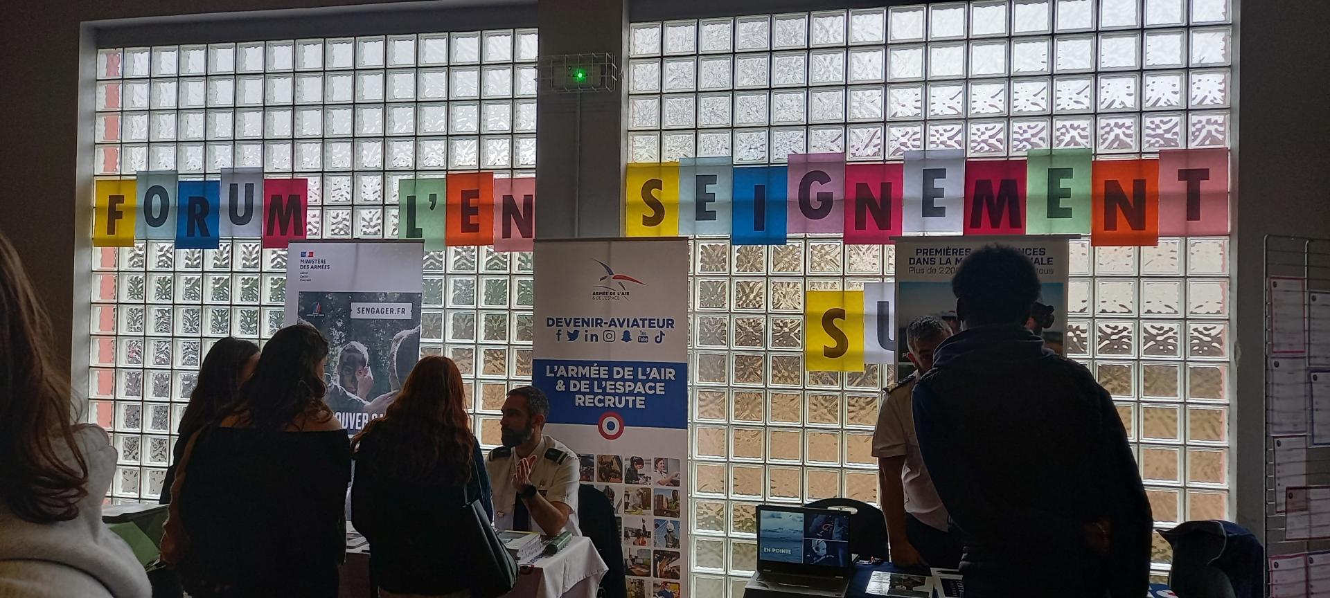 Forum de l'enseignement supérieur au Lycée Max Linder