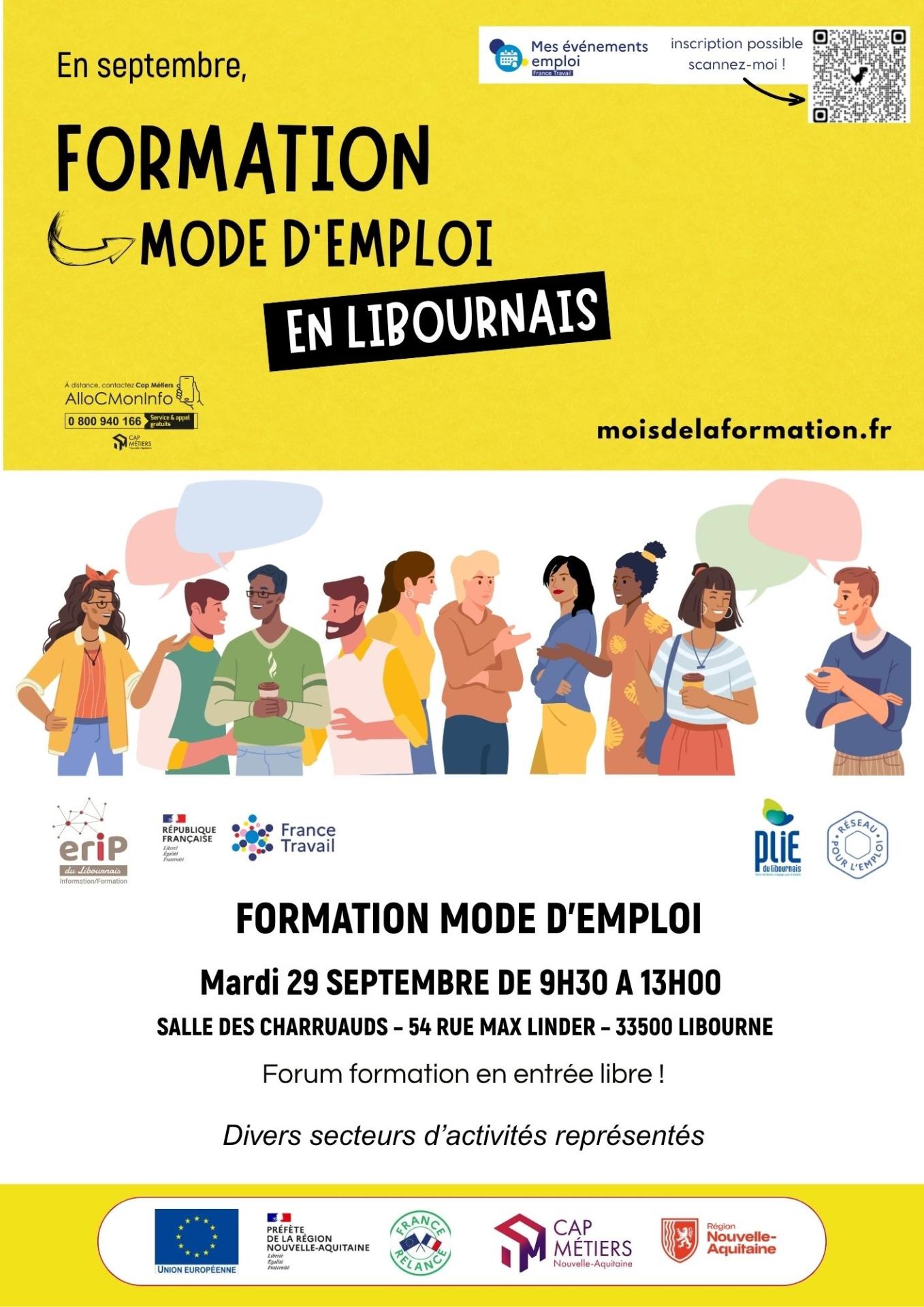 Affiche mois de la formation 2026