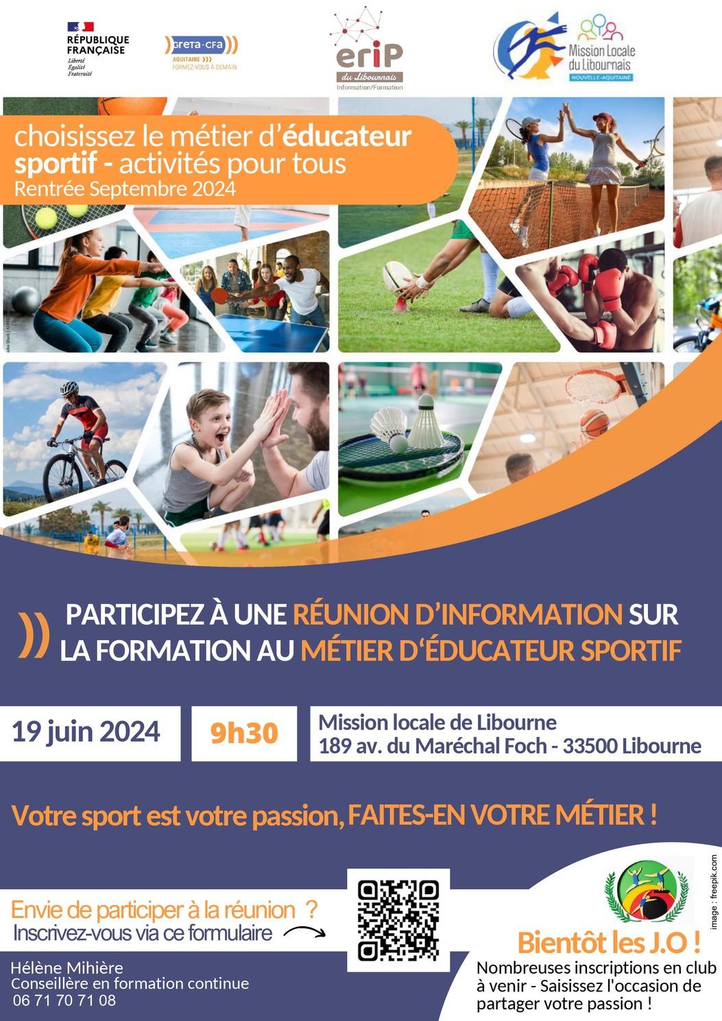Educateur sportif