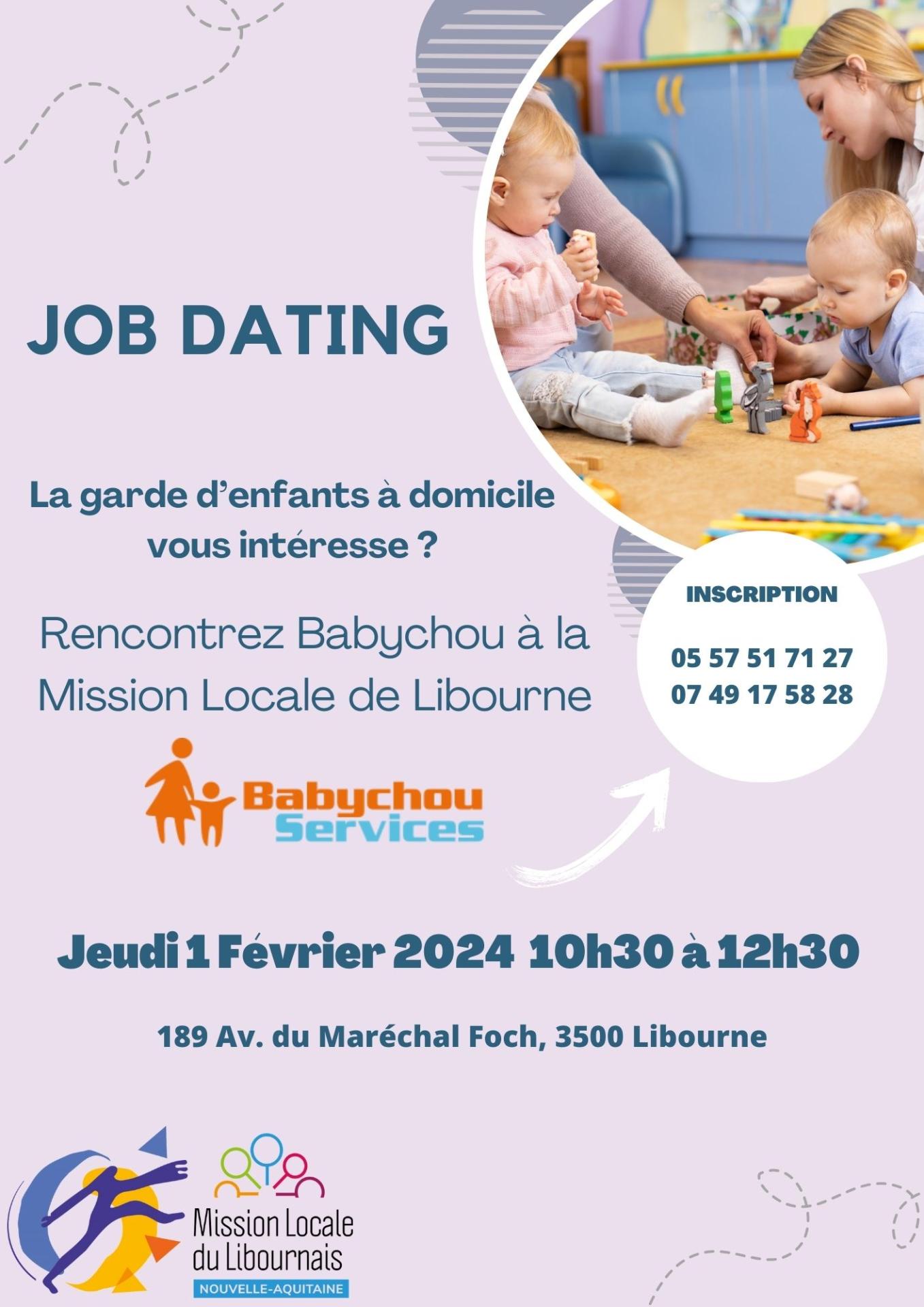 Job dating babychou 2024