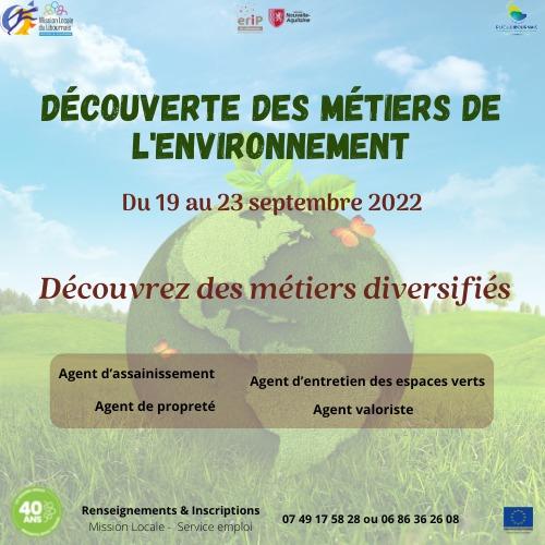 Metiers environnement